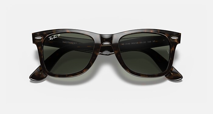ORIGINAL WAYFARER CLASSIC Sunglasses in Tortoise and Green  display picture 2