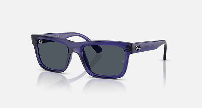 JUSTIN KIDS Sunglasses in Rubber Black and Blue Mirror