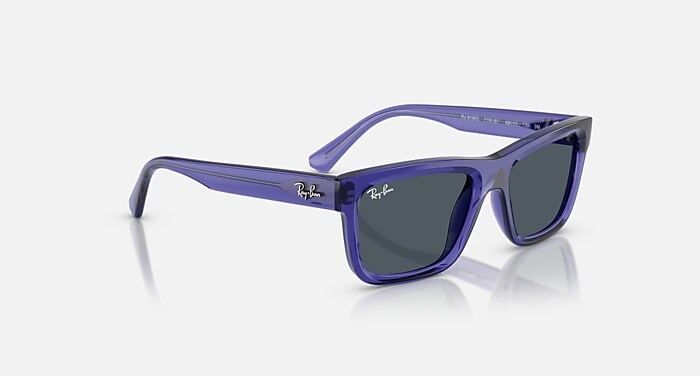 RB9196S KIDS BIO-BASED Sunglasses in Transparent Violet and  display picture 3