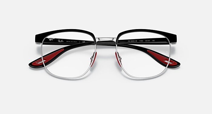 RB3698VM SCUDERIA FERRARI COLLECTION Eyeglasses with Black