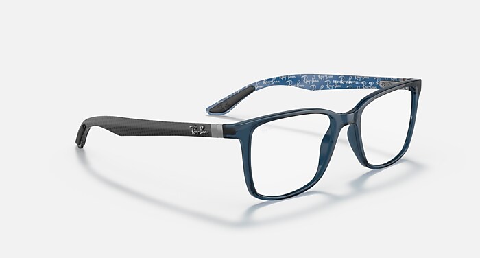 RB8905 OPTICS Eyeglasses with Transparent Blue Frame