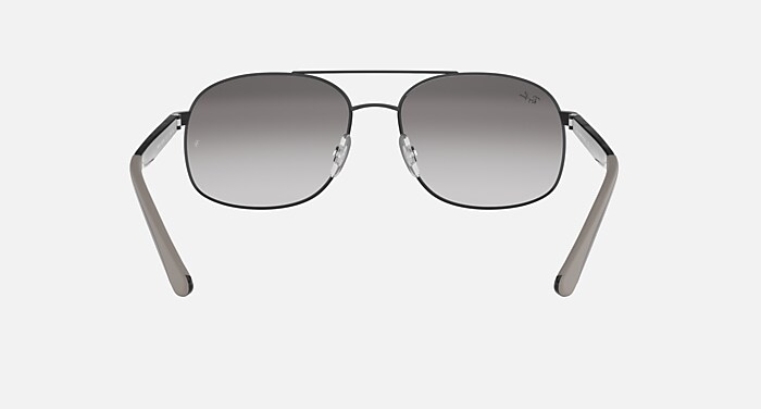 小物 Ray-Ban SUNGLASSES 0RB3593 POLARIZED RB3593 Sunglasses in Black and Light Grey Gradient Dark Grey
