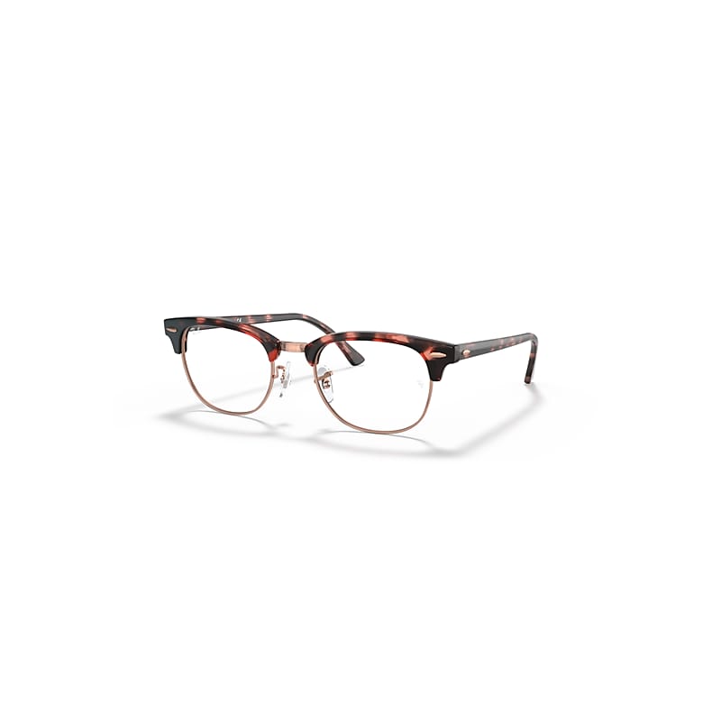 Ray-Ban Eyeglasses  Clubmaster Optics - Havana Frame Clear Lenses 51-21, RB5154