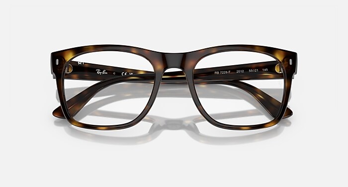 レイバン公式ストア】 Ray-Ban® RB7228 OPTICS メガネ | ハバナ