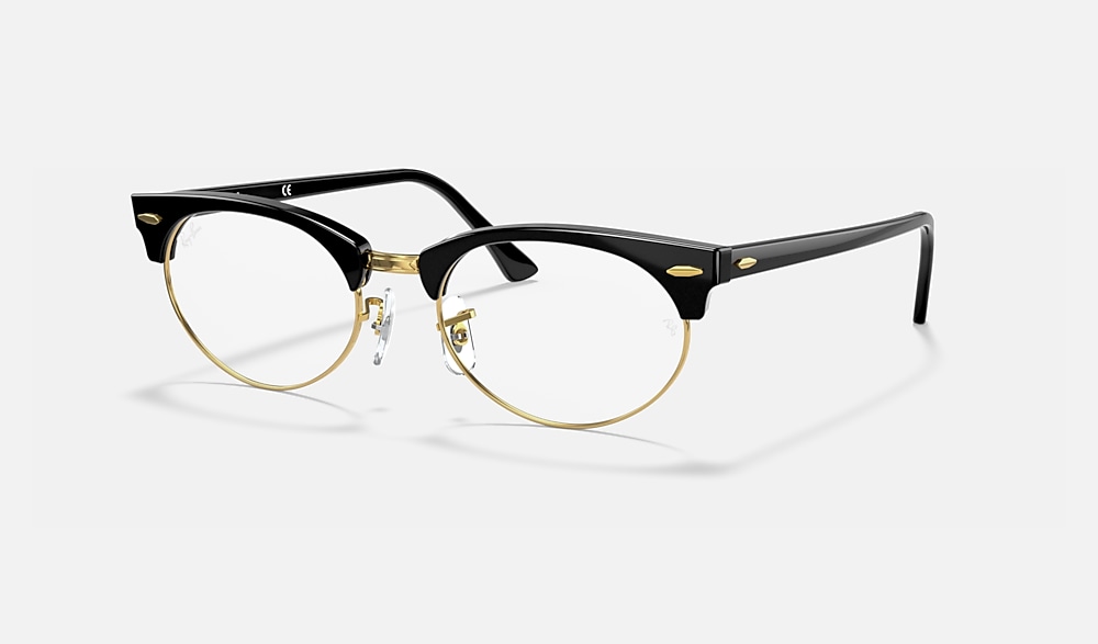 New Vintage Ray Ban Bausch & Lomb Oval Clubmaster W1263 C
