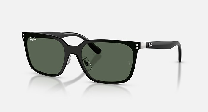 RB4461D Sunglasses in Black and Dark Green - RB4461D | Ray-Ban® CA