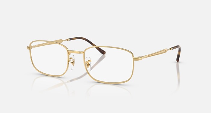 RayBan レイバン ゴールド べっこう サングラス めがね 眼鏡 レイバン公式ストア】 Ray-Ban® RB6518 OPTICS メガネ