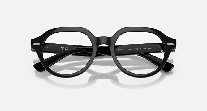 GINA OPTICS Eyeglasses with Black Frame - RB7214 | Ray-Ban® US