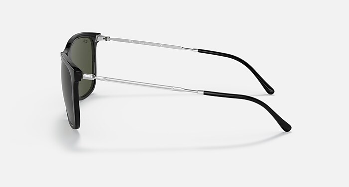 RIE RB4344 Sunglasses in Black and Green - RB4344 | Ray-Ban® US