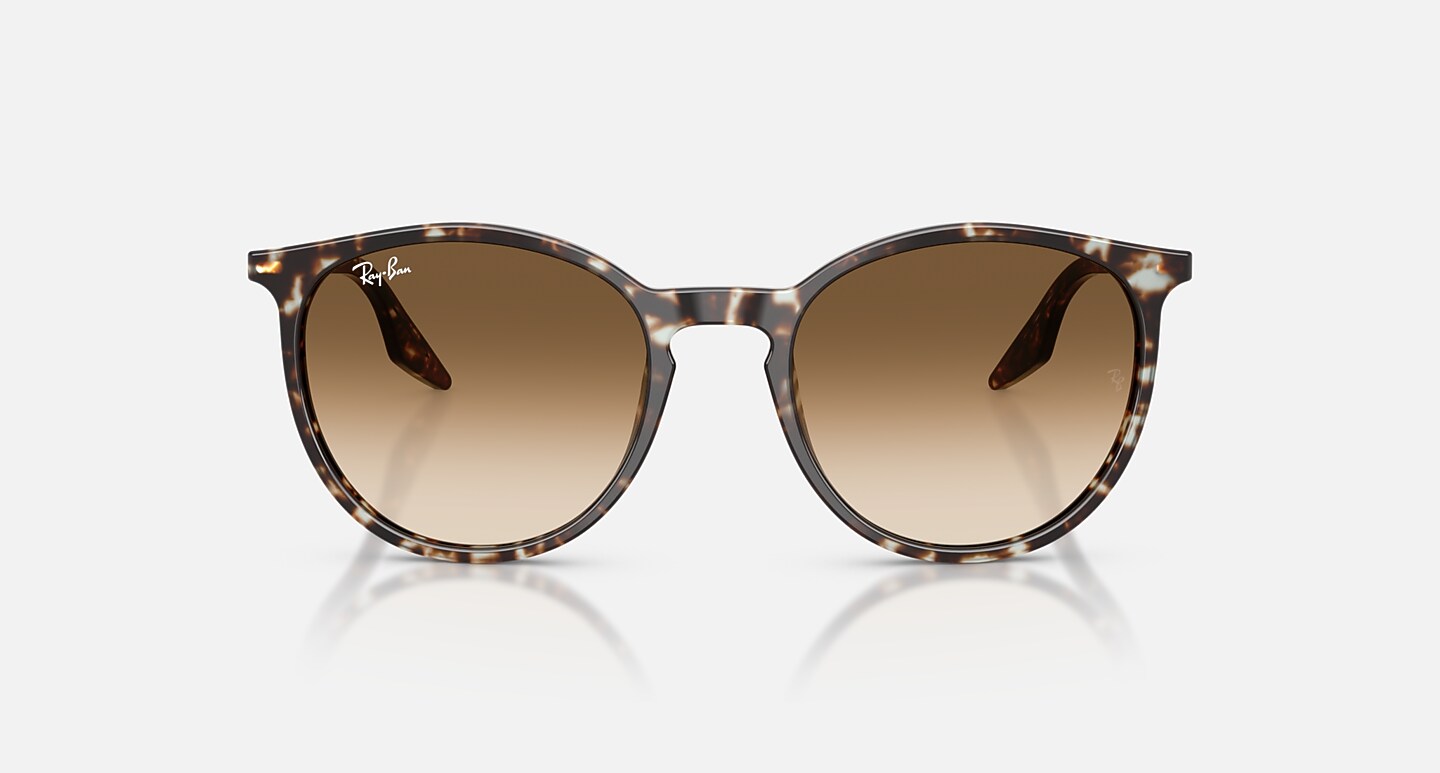 Ray-Ban Sunglasses Unisex Rb2204 - Havana Yellow Turtle Frame Brown Lenses 54-20