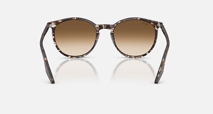Ray-Ban Sunglasses Unisex Rb2204 - Havana Yellow Turtle Frame Brown Lenses 54-20