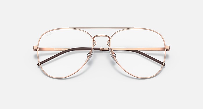 RB6413 OPTICS Eyeglasses with Rose Gold Frame - RB6413 | Ray