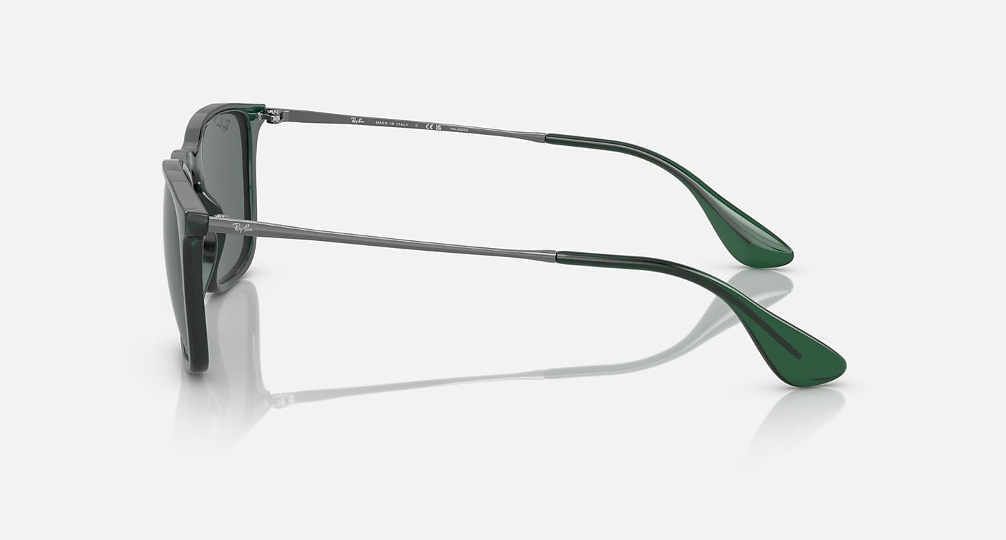 Ray-Ban Sunglasses Man Chris - Gunmetal Frame Grey Lenses 54-18 Polarized
