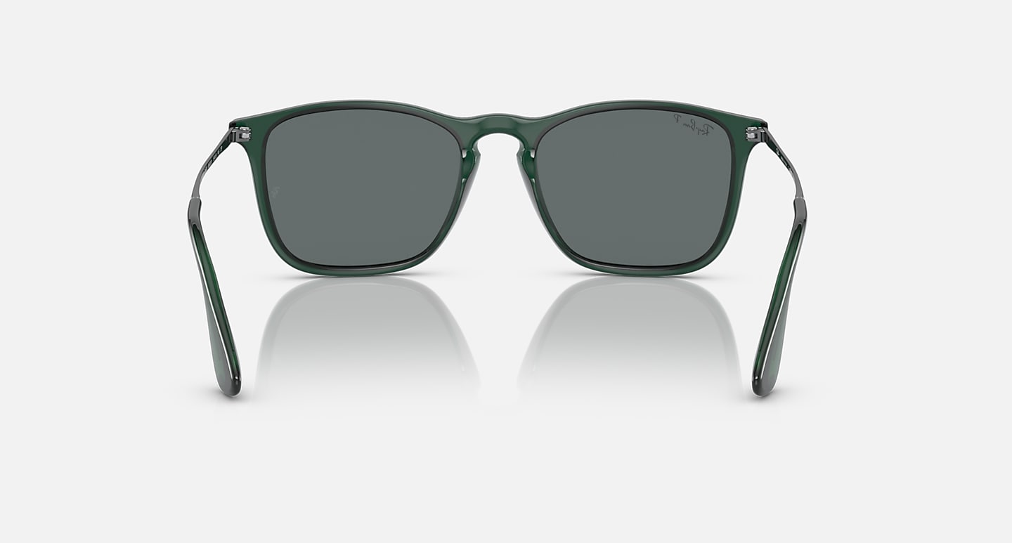 Ray-Ban Sunglasses Man Chris - Gunmetal Frame Grey Lenses 54-18 Polarized