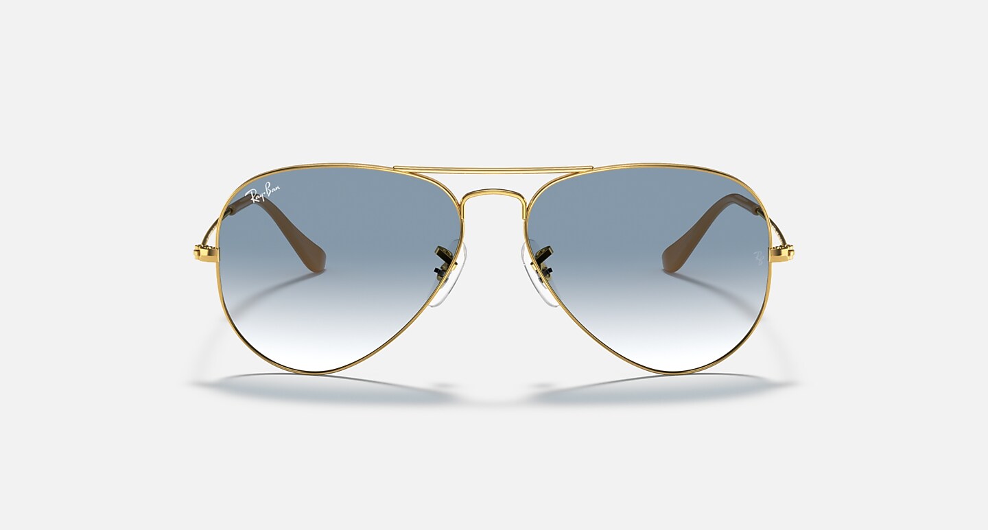 AVIATOR GRADIENT RB3025 001/3F 58-14