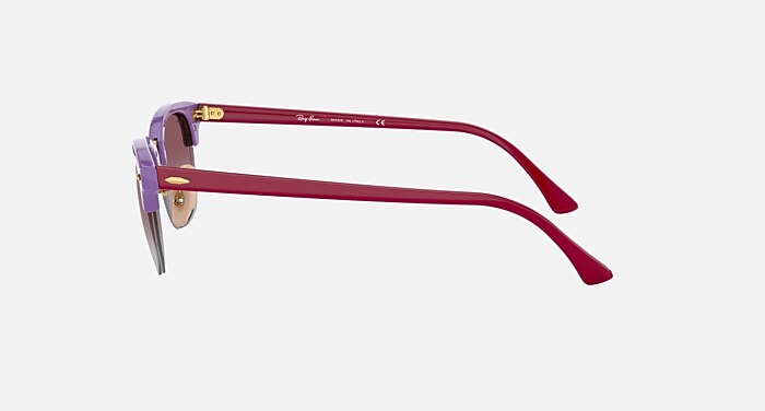 RB4354 Sunglasses in Light Violet and Clear Gradient Dark