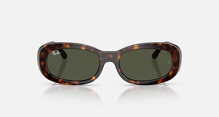 Ray-Ban ORB2221F ブラック サングラス RB2221 Sunglasses in Black and Gradient Grey Polarized - RB2221F