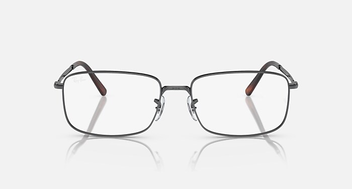 Ray-Ban Eyeglasses Rb3717 Optics Black Frame Clear Lenses