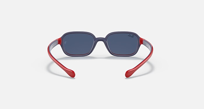 RB9074S KIDS Sunglasses in Red On Blue and Dark Blue