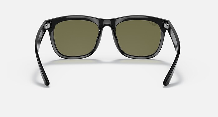 Ray-Ban Sunglasses Unisex Rb4260d - Black Frame Green Lenses Polarized 57-19