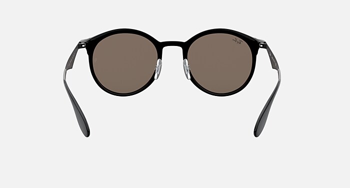 EMMA Sunglasses in Black and Gold Mirror - RB4277F | Ray-Ban®