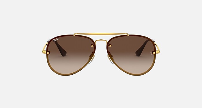 AVIATOR KIDS Sunglasses in Arista Gold and Brown - RB9506S