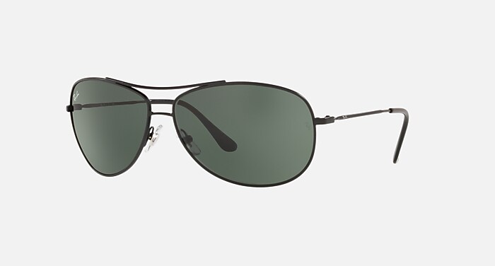 RB3293 Sunglasses in Black and G-15 Green - RB3293 | Ray-Ban® display picture 1