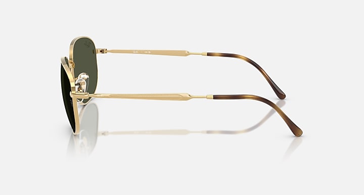 Ray-Ban Sunglasses Unisex Rb3754 - Arista Gold Frame Green Lenses 60-19