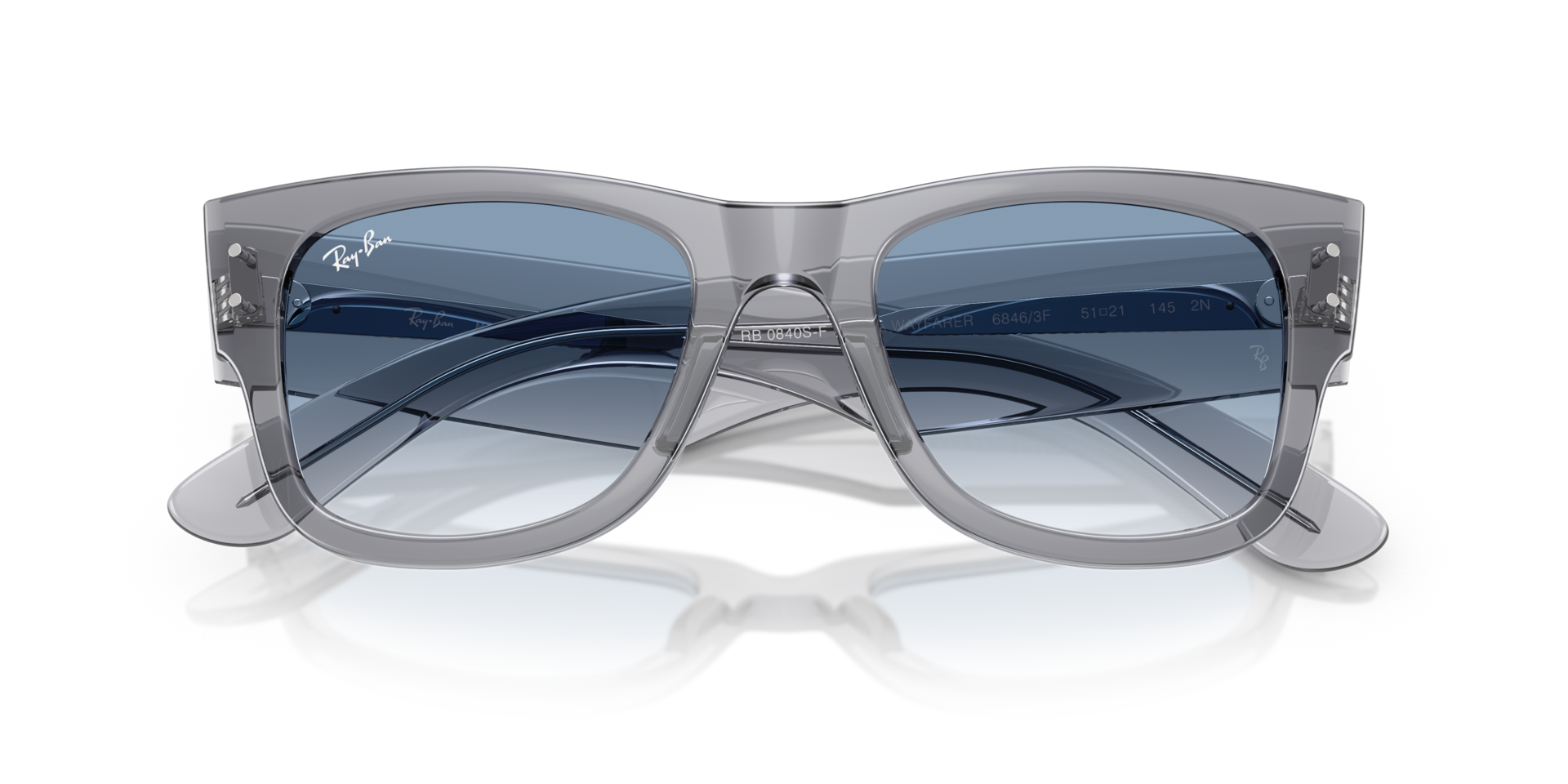 レイバン公式ストア Ray-Ban® MEGA WAYFARER サングラス 迅速発送新品 