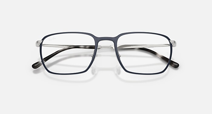 RB6549 OPTICS Eyeglasses with Blue & Silver Frame - RB6549 | Ray