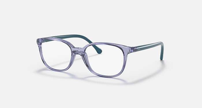 RB1900 OPTICS KIDS Eyeglasses with Transparent Violet Frame
