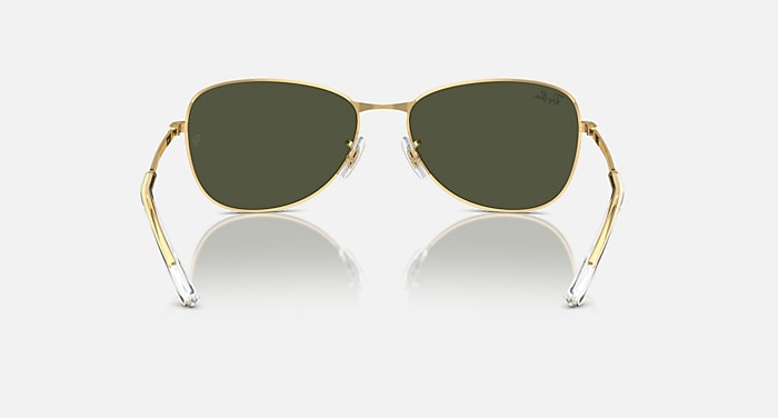 Ray-Ban Sunglasses Rb3733 Gold Frame Green Lenses