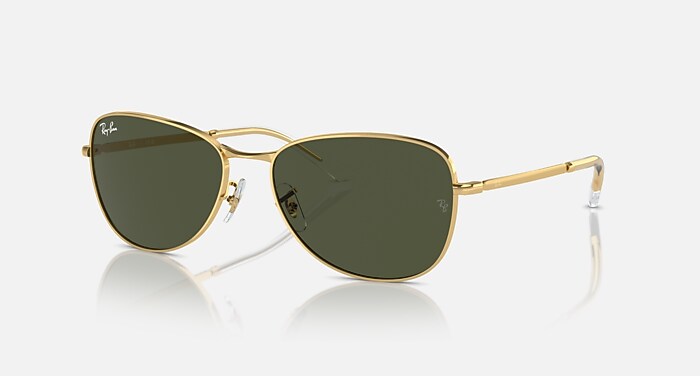 RB3734 Sunglasses in Arista Gold and Green - RB3734 | Ray  display picture 1