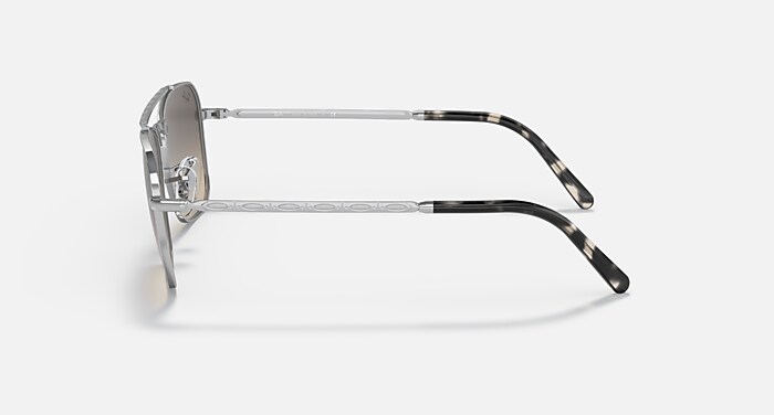 Ray-Ban Sunglasses Unisex New Caravan - Silver Frame Grey Lenses 55-15