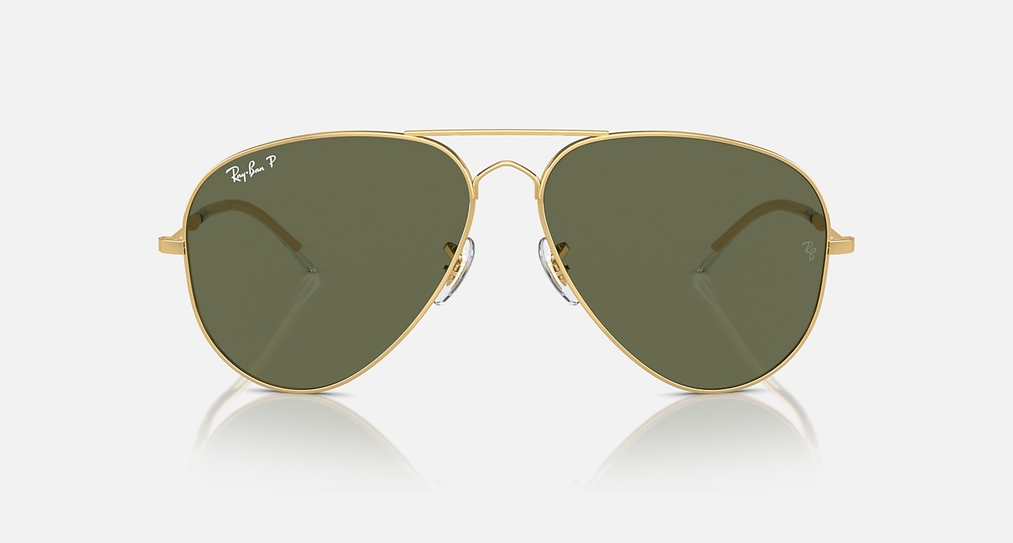 Ray-Ban Sunglasses Unisex Old Aviator - Black Frame Grey Lenses 58-14
