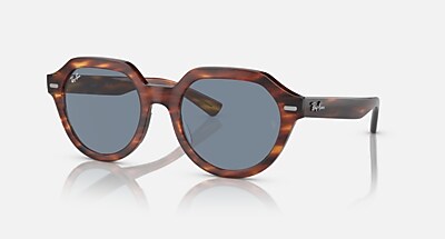 GINA Sunglasses in Havana and Green - RB4399 | Ray-Ban® US display picture 3