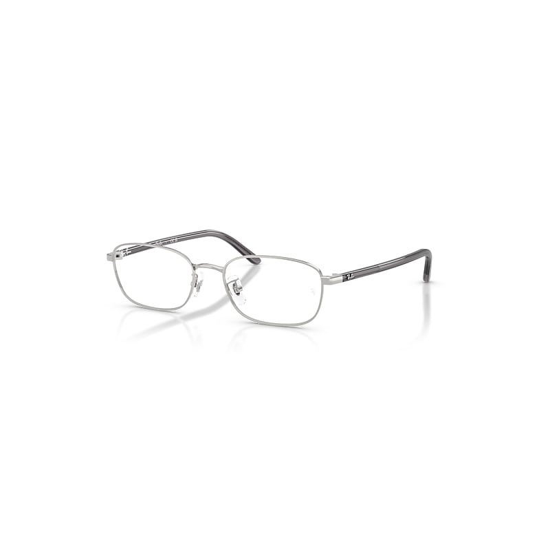 Ray-Ban Eyeglasses   Optics - Transparent Dark Grey Frame Clear Lenses Polarized 53-18, RB6551D