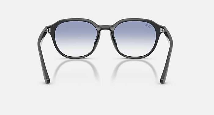 Ray-Ban Sunglasses Unisex Rb4459d - Opal Grey Frame Blue Lenses 54-19