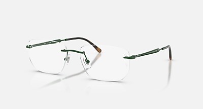 じょんじょん　レイバン レイバン公式ストア】 Ray-Ban® RB3768V OPTICS メガネ | ブルー