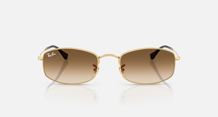 Ray-Ban Sunglasses Unisex Rb3832 - Arista Gold Frame Brown Lenses 52-21