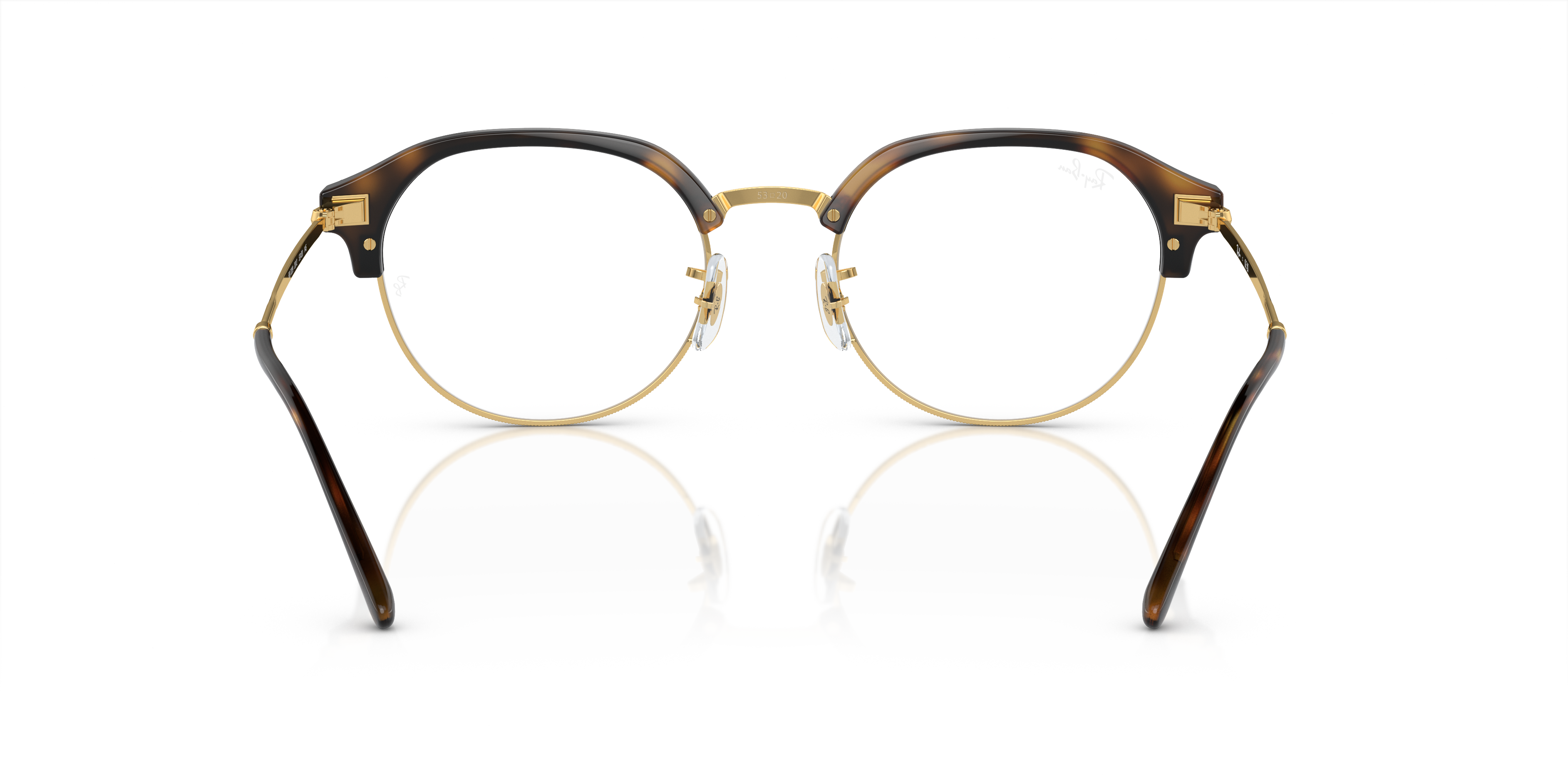 レイバン　RB7229 OPTICS RB7229 OPTICS Eyeglasses with Blue On Gunmetal Frame