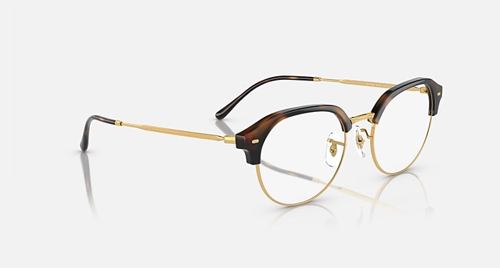 RB7229 OPTICS Eyeglasses with Havana On Gold Frame - RB7229
