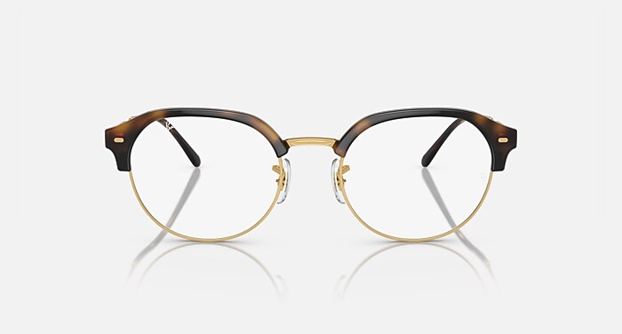 レイバン公式ストア】 Ray-Ban® RB7229 OPTICS メガネ | ゴールド上に  