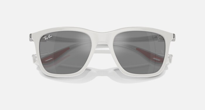 Ray-Ban Sunglasses Rb4433m Scuderia Ferrari Collection Blue Frame Grey Lenses