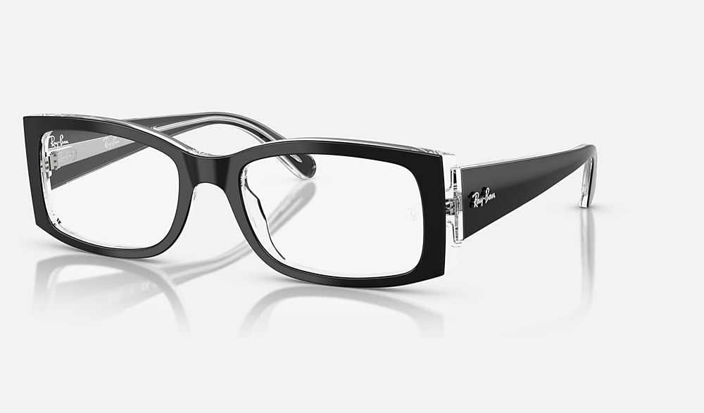 Ray-Ban  サングラス ブラック レイバン公式ストア】 Ray-Ban® MIRIAM OPTICS メガネ | 透明上に