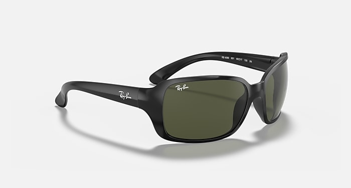 RB4068 Sunglasses in Black and G-15 Green RB4068 Ray-Ban® GB