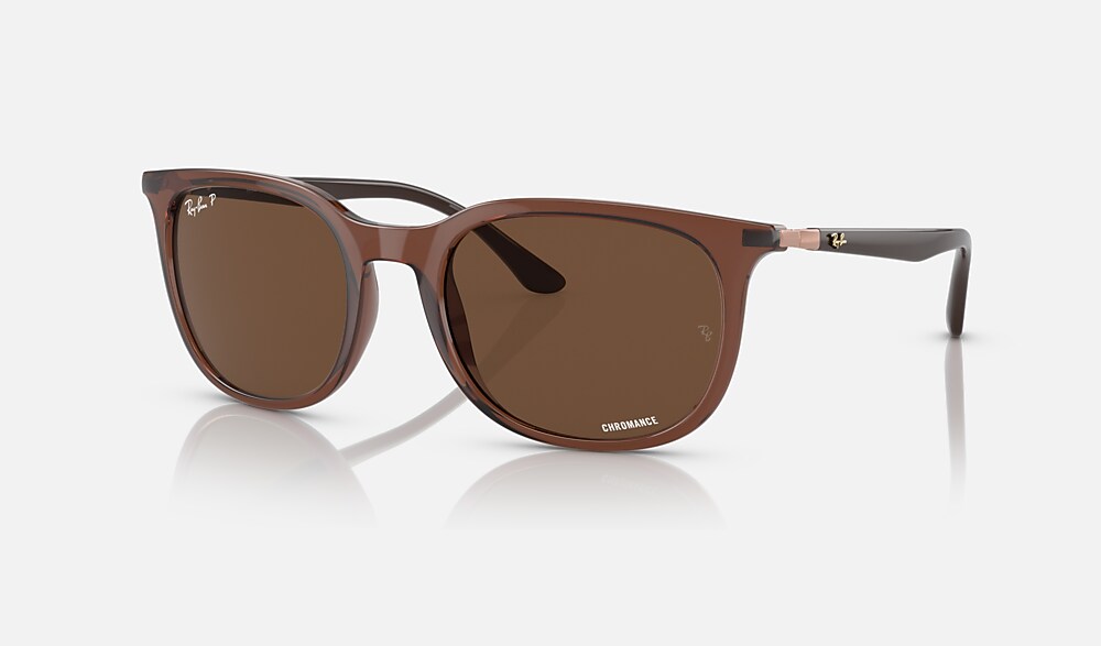 Ray-Ban ブラウン サングラス Amazon | RAY-BAN 0RB4362 616613 ライトブラウン 55/18/145