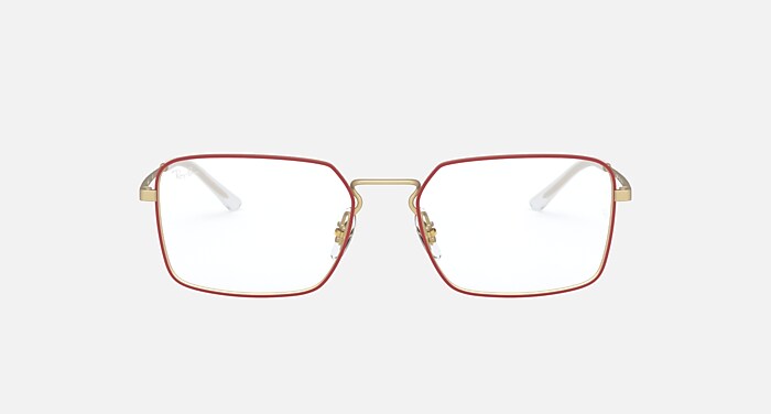 RB6440 Eyeglasses with Red Frame - RB6440 | Ray-Ban®