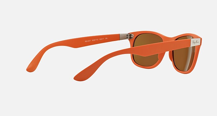 Orange Sunglasses in B-15 Brown and NEW WAYFARER LITEFORCE