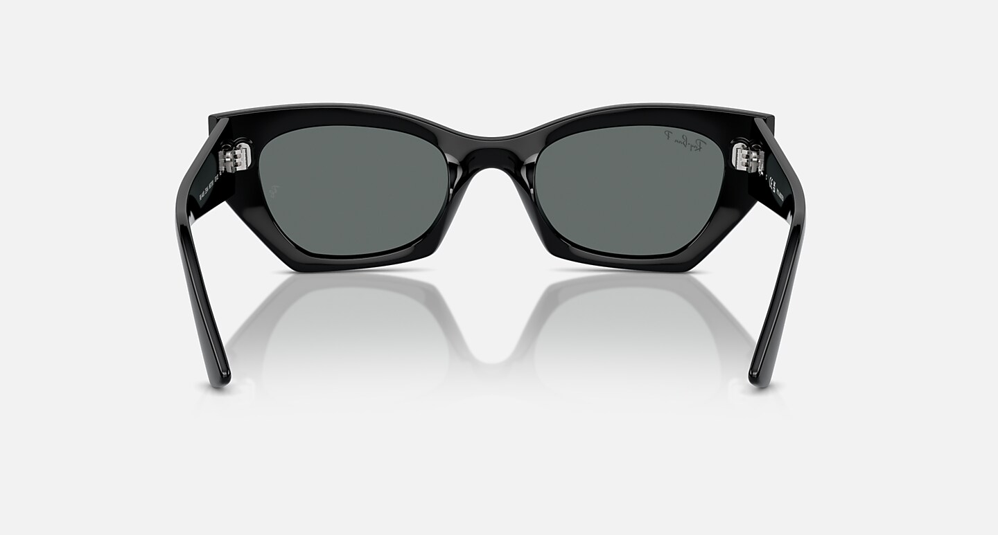 Ray-Ban Sunglasses Zena Bio-based Black Frame Grey Lenses
